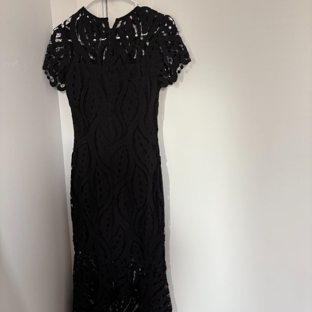 Shoshannah Black Lace Dress Size 0P